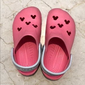 Crocs size 10-11 Disney Mickey